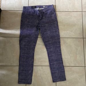 JCrew toothpick pants. Size 28. Ankle length.